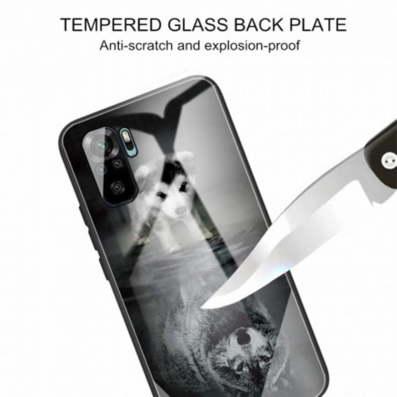 θηκη κινητου Xiaomi Redmi Note 10 / 10S Puppy Dream Tempered Glass