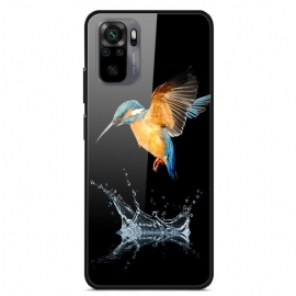 Θήκη Xiaomi Redmi Note 10 / 10S Crown Bird Tempered Glass