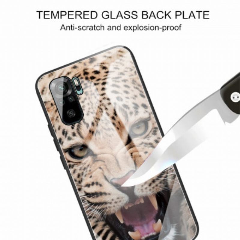 Θήκη Xiaomi Redmi Note 10 / 10S Leopard Tempered Glass