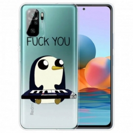 Θήκη Xiaomi Redmi Note 10 / 10S Penguin Fuck You