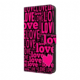 Δερματινη Θηκη Samsung Galaxy S25 Fe Αγάπη