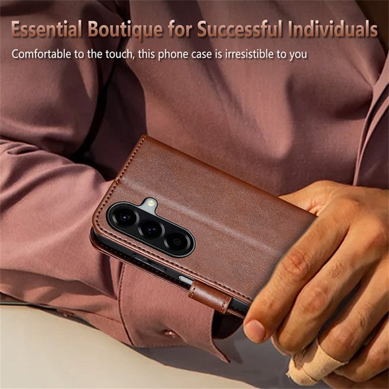 Δερματινη Θηκη Samsung Galaxy S25 Fe Azns