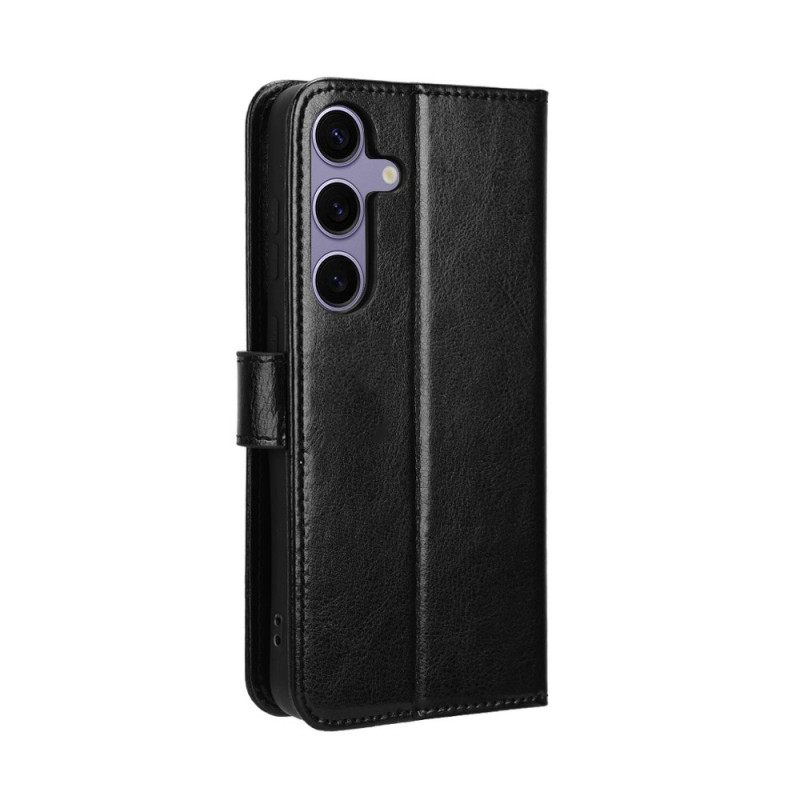 Δερματινη Θηκη Samsung Galaxy S25 Fe Φανταχτερό Τεχνητό Δέρμα