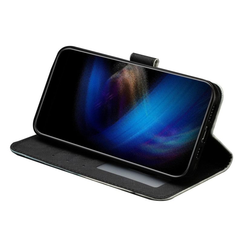 Δερματινη Θηκη Samsung Galaxy S25 Fe Γατάκι Με Κορδόνι