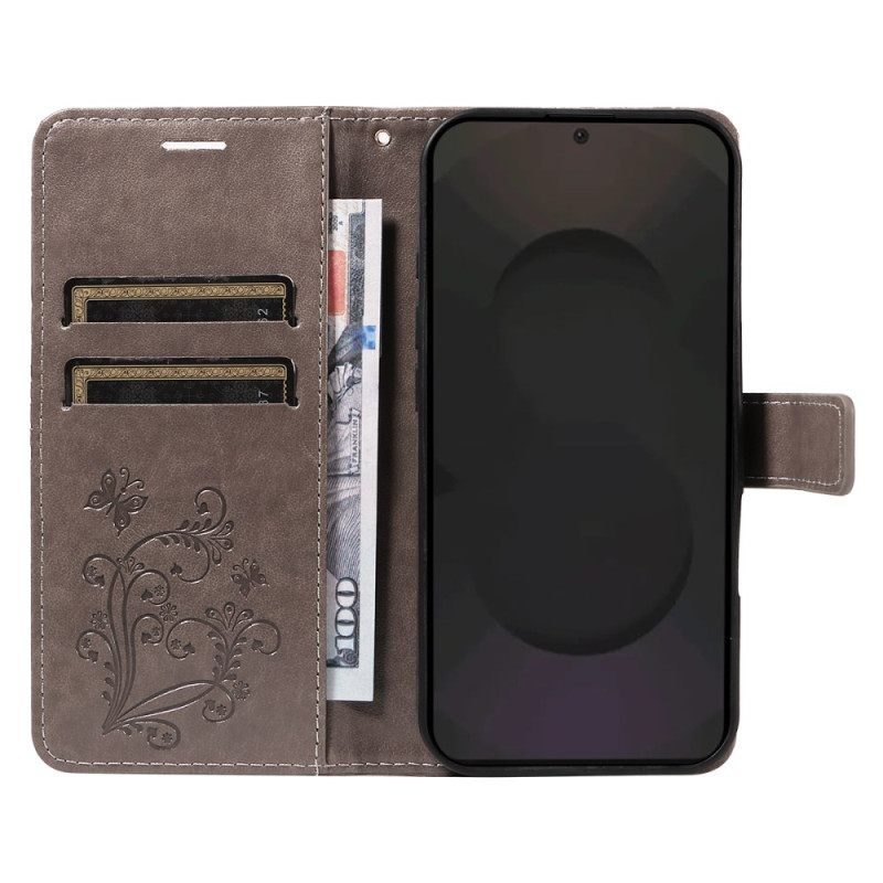 Δερματινη Θηκη Samsung Galaxy S25 Fe Γιγάντιες Πεταλούδες