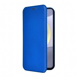 Δερματινη Θηκη Samsung Galaxy S25 Fe Ίνες Άνθρακα