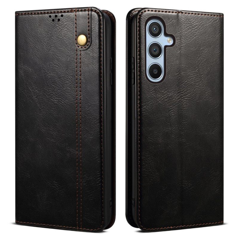 Δερματινη Θηκη Samsung Galaxy S25 Fe Κερωμένο Τεχνητό Δέρμα