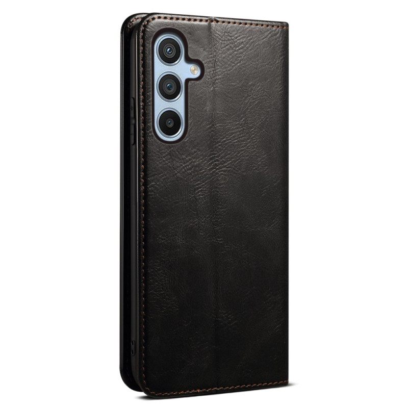 Δερματινη Θηκη Samsung Galaxy S25 Fe Κερωμένο Τεχνητό Δέρμα