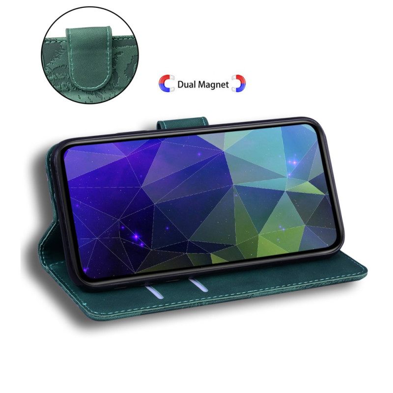 Δερματινη Θηκη Samsung Galaxy S25 Fe Στάμπα Τίγρης