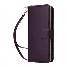 Δερματινη Θηκη Samsung Galaxy S25 Fe Τεχνητό Δέρμα Με Λουρί