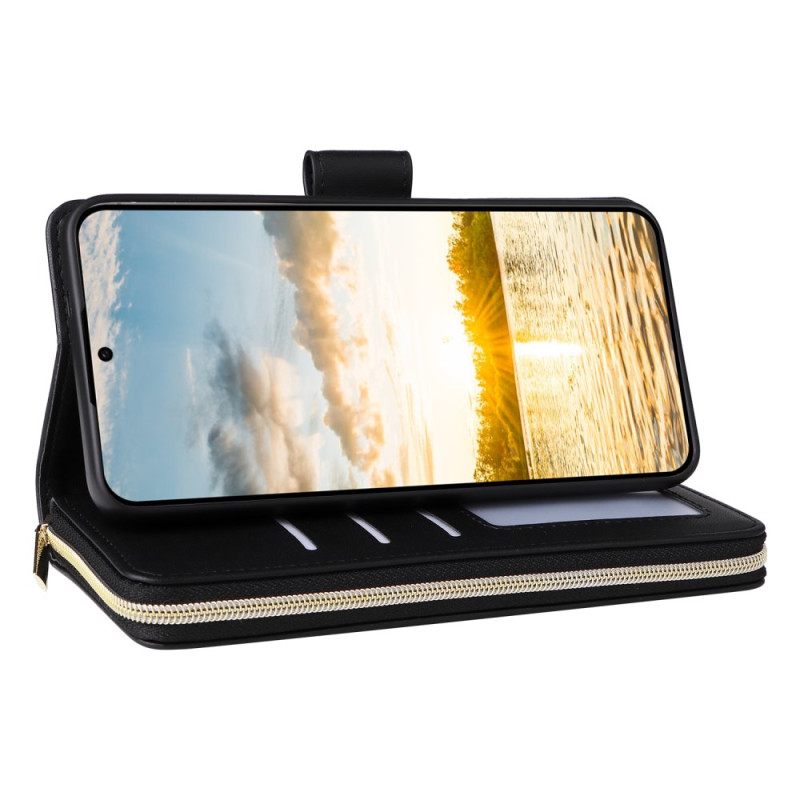 Δερματινη Θηκη Samsung Galaxy S25 Fe Τεχνητό Δέρμα Με Λουρί