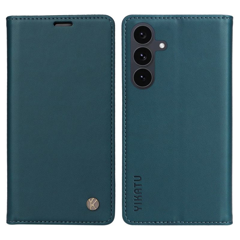 Δερματινη Θηκη Samsung Galaxy S25 Fe Ykatu