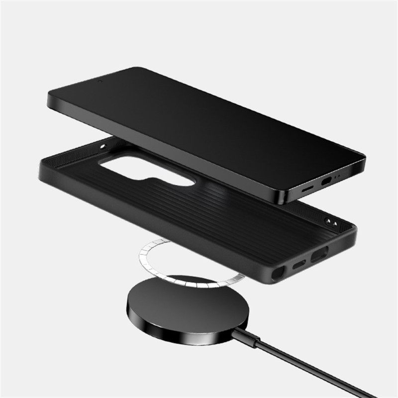 Κάλυμμα Samsung Galaxy S25 Fe Abeel Υβριδικό Συμβατό Με Magsafe Σιλικόνης