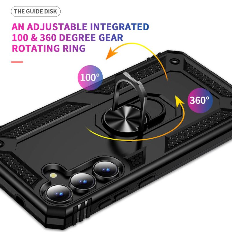 Κάλυμμα Samsung Galaxy S25 Fe Ανθεκτική Με Περιστρεφόμενη Βάση Δαχτυλιδιού
