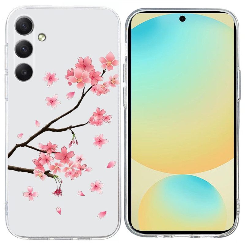 Κάλυμμα Samsung Galaxy S25 Fe Άνθη Δαμασκηνιάς