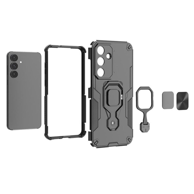 Κάλυμμα Samsung Galaxy S25 Fe Ενσωματωμένη Βάση 360 Μοιρών