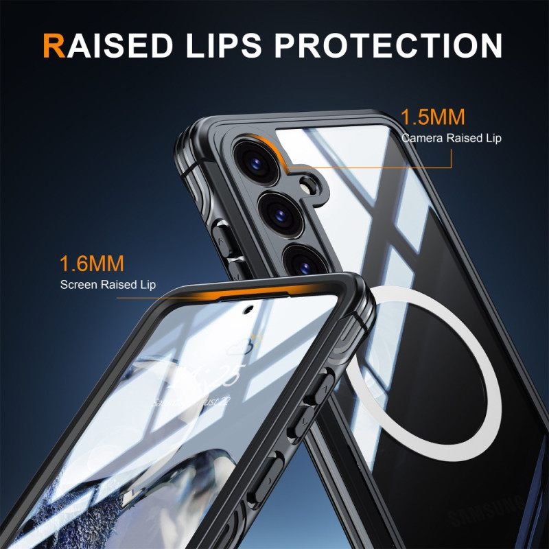 Κάλυμμα Samsung Galaxy S25 Fe Μαγνητικό Με Προστατευτικό Οθόνης