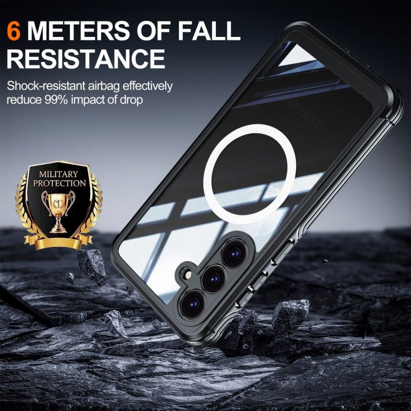 Κάλυμμα Samsung Galaxy S25 Fe Μαγνητικό Με Προστατευτικό Οθόνης