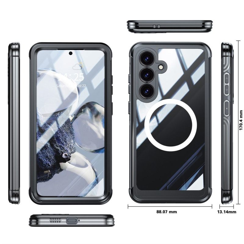 Κάλυμμα Samsung Galaxy S25 Fe Μαγνητικό Με Προστατευτικό Οθόνης