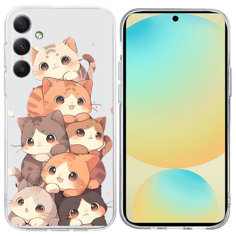 Κάλυμμα Samsung Galaxy S25 Fe Σωρός Από Γατάκια