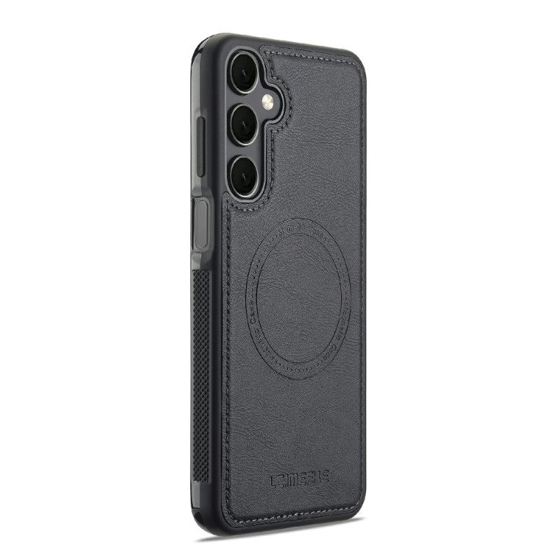 Κάλυμμα Samsung Galaxy S25 Fe Συμβατό Με Magsafe Δερμάτινο Στυλ Σιλικόνης