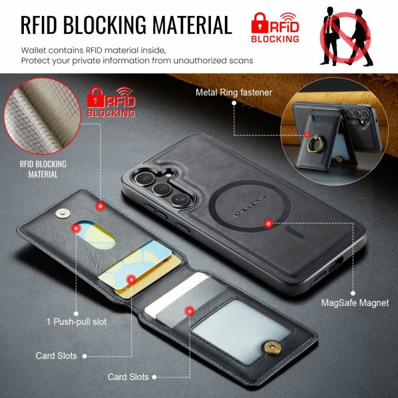 Κάλυμμα Samsung Galaxy S25 Fe Θήκες Κινητών Αποσπώμενη Θήκη Μαγνητικής Κάρτας