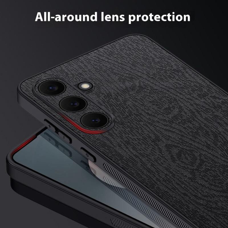 Κάλυμμα Samsung Galaxy S25 Fe Θήκες Κινητών Εφέ Ξύλου