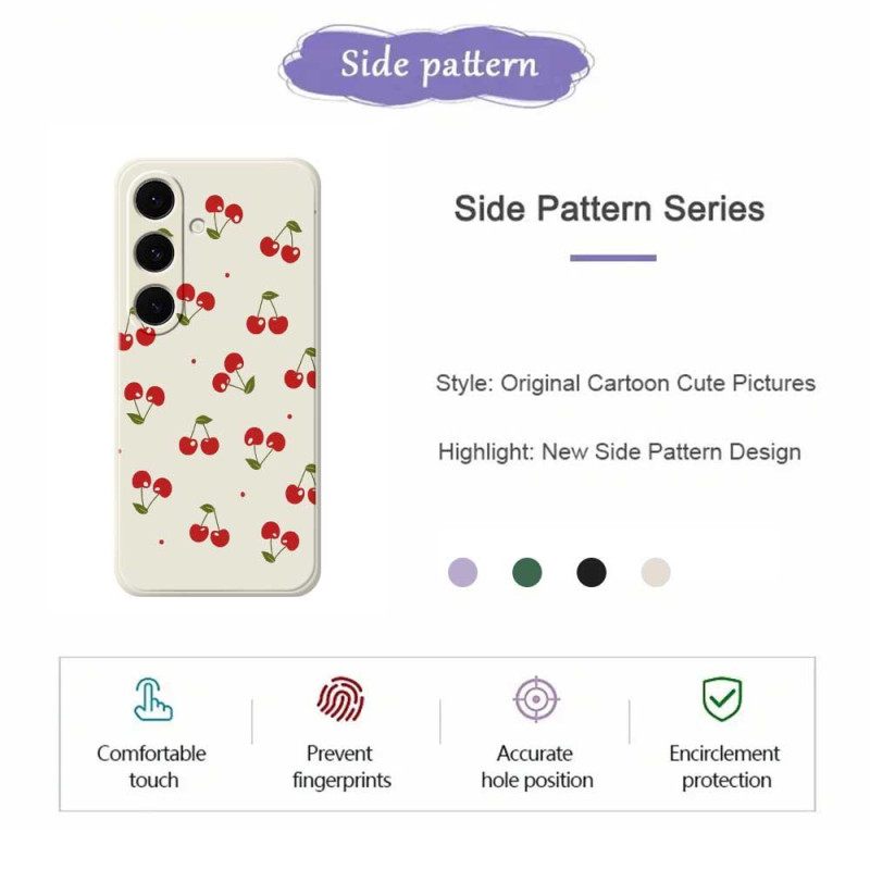 Κάλυμμα Samsung Galaxy S25 Fe Θήκες Κινητών Σιλικόνη Κερασιάς