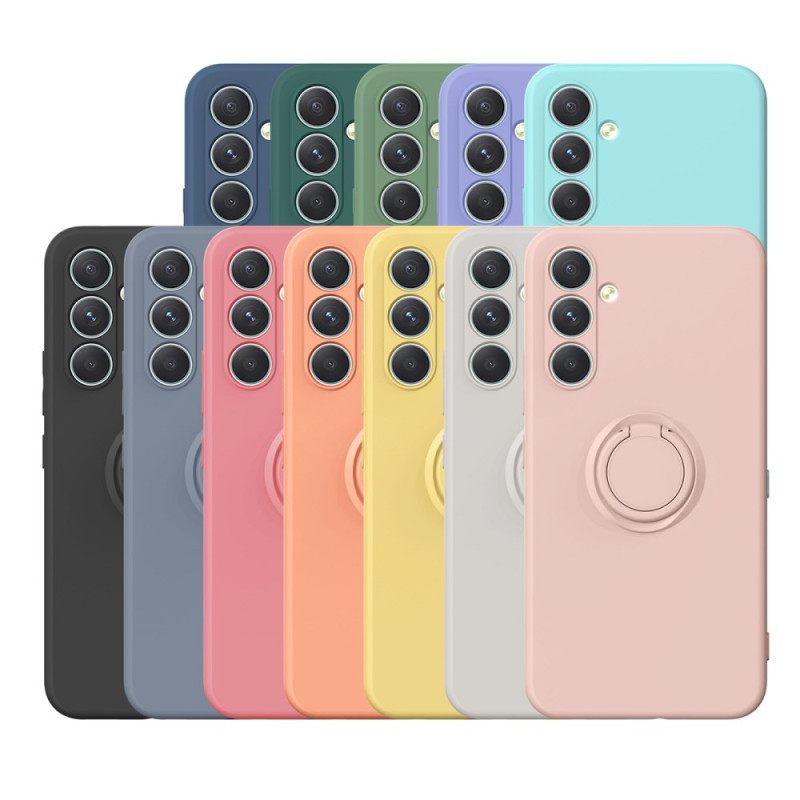 Κάλυμμα Samsung Galaxy S25 Fe Θήκες Κινητών Σιλικόνη Με Βάση Δαχτυλιδιού Και Κορδόνι