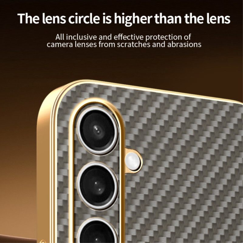 Κάλυμμα Samsung Galaxy S25 Fe Θήκες Κινητών Σχεδιασμός Magsafe Με Ίνες Άνθρακα