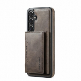 Κάλυμμα Samsung Galaxy S25 Fe Θήκες Κινητών Συμβατό Με Magsafe Αποσπώμενο Πορτοφόλι Magking