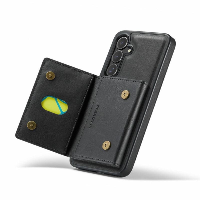 Κάλυμμα Samsung Galaxy S25 Fe Θήκες Κινητών Συμβατό Με Magsafe Αποσπώμενο Πορτοφόλι Magking