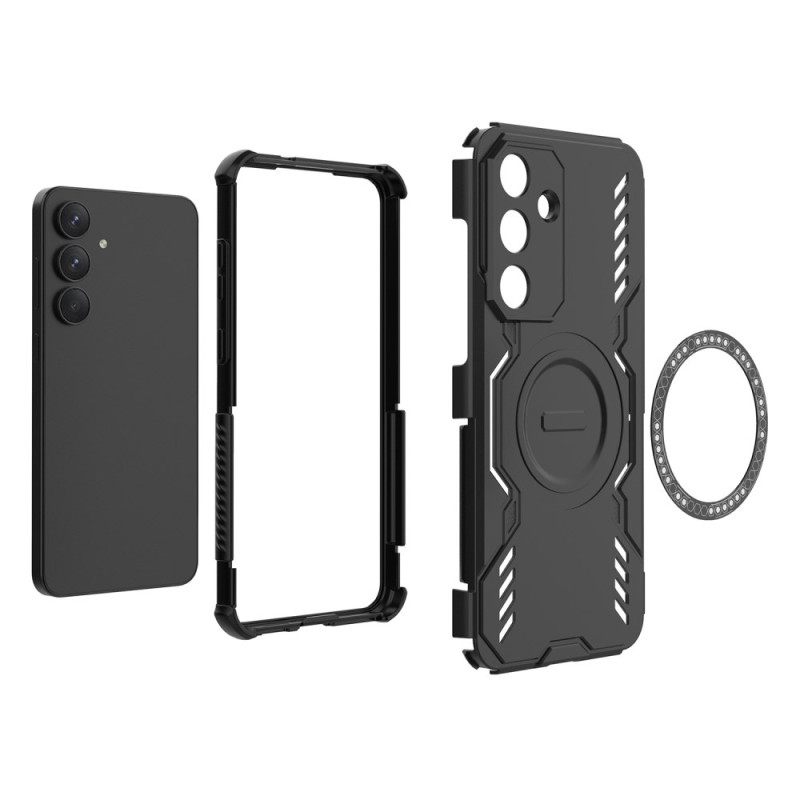 Κάλυμμα Samsung Galaxy S25 Fe Υπερανθεκτικό Μαγνητικό Σιλικόνης