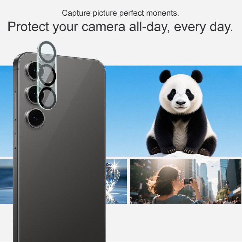 Προστατευτικό Φακού Από Σκληρυμένο Γυαλί Για Samsung Galaxy S25 Fe (σχεδιασμός Μαύρου Κύκλου) Imak