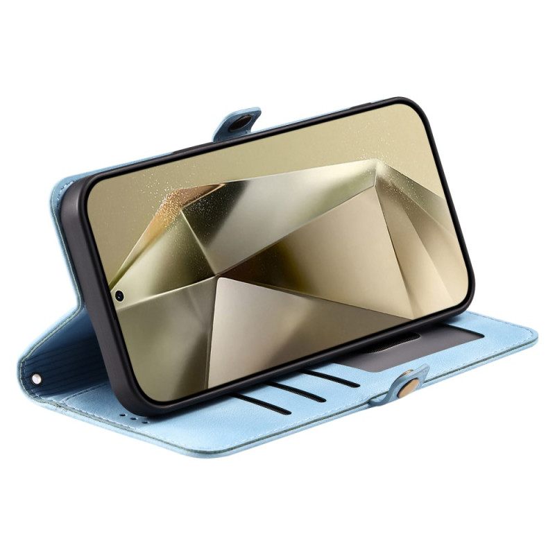 Θηκη Κινητου Samsung Galaxy S25 Fe Εφέ Σουέτ Μάνταλα