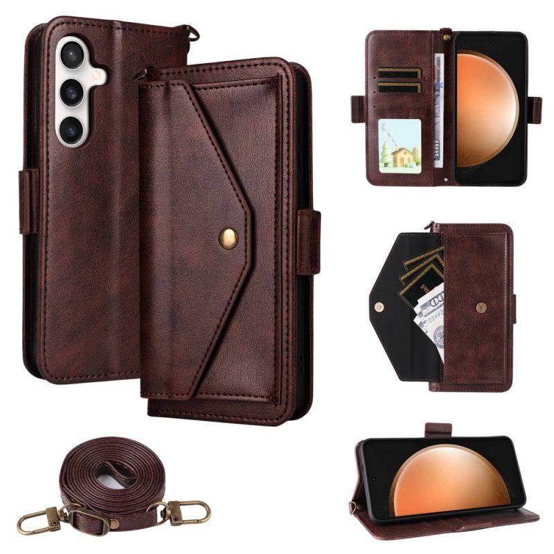 Θηκη Κινητου Samsung Galaxy S25 Fe Πολυλειτουργικό Πορτοφόλι