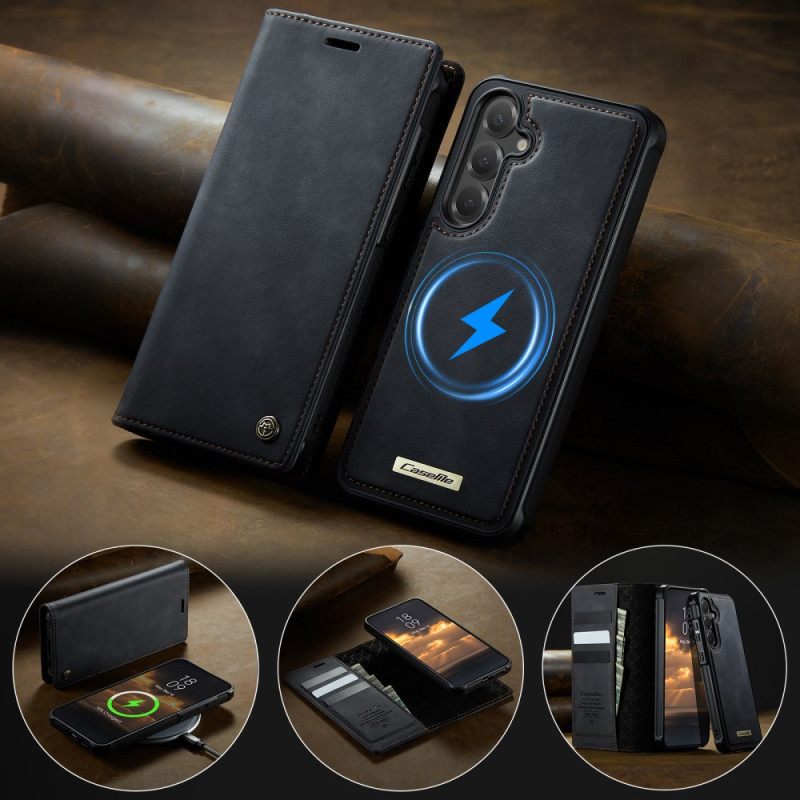 Θηκη Κινητου Samsung Galaxy S25 Fe Θήκες Κινητών Πορτοφόλι Με Αποσπώμενη Θήκη Rfid