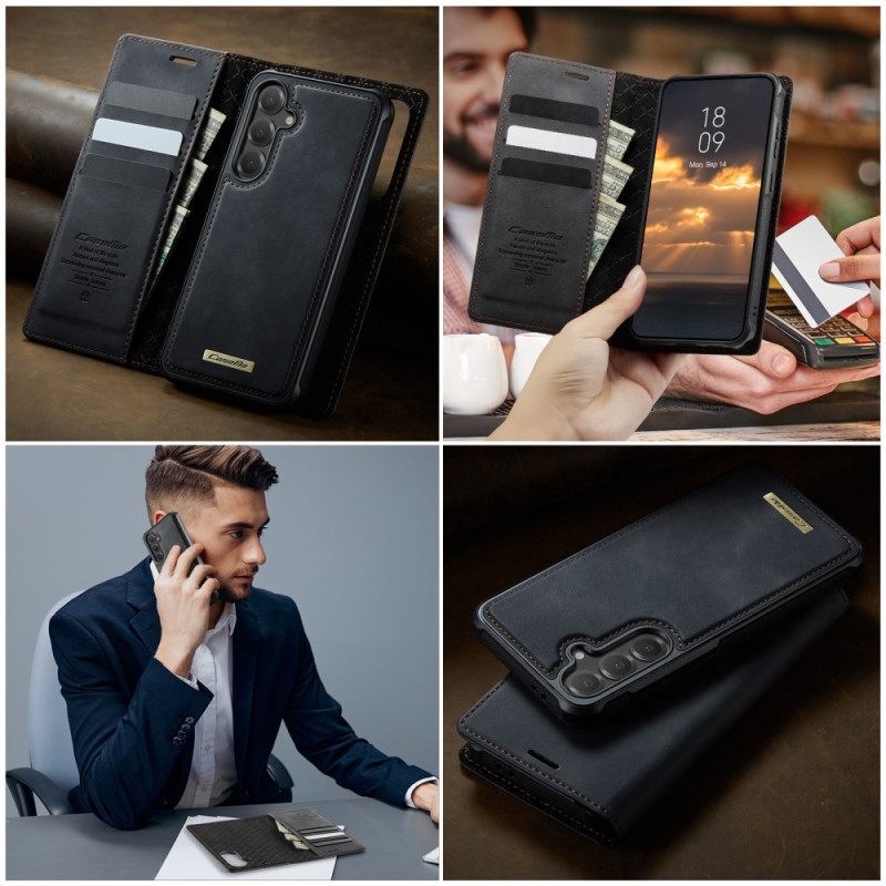 Θηκη Κινητου Samsung Galaxy S25 Fe Θήκες Κινητών Πορτοφόλι Με Αποσπώμενη Θήκη Rfid