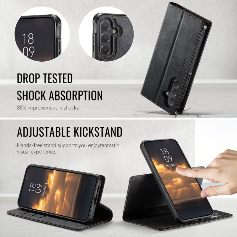 Θηκη Κινητου Samsung Galaxy S25 Fe Θήκες Κινητών Πορτοφόλι Με Αποσπώμενη Θήκη Rfid