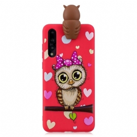 Θήκη Huawei P20 Pro 3d Miss Owl