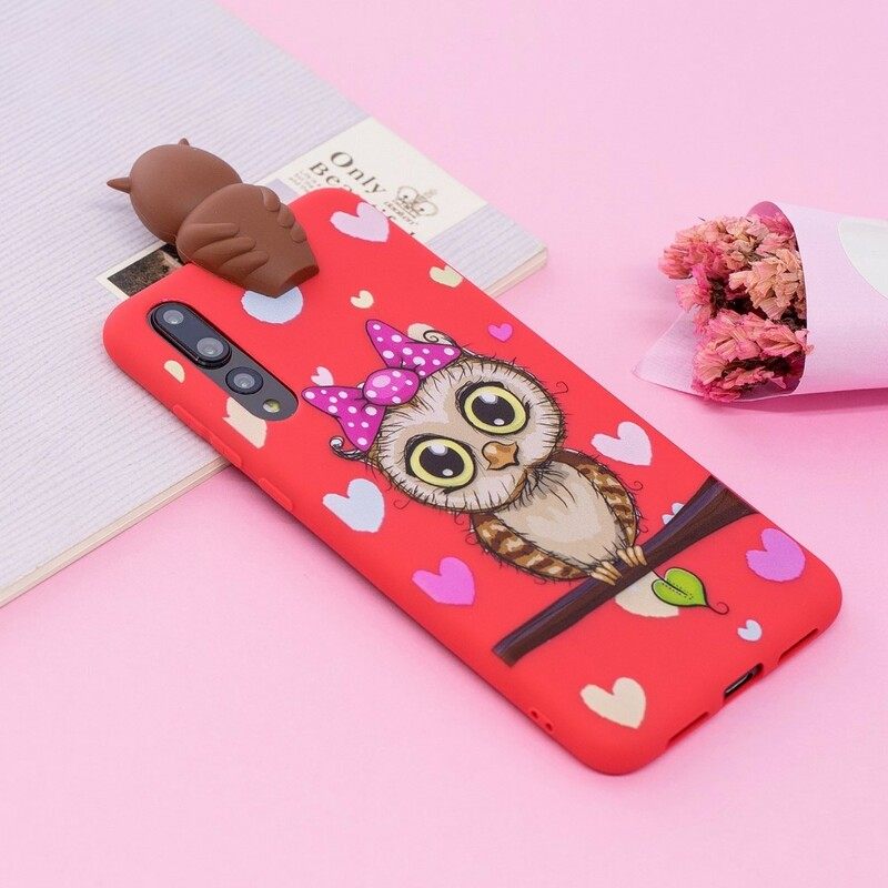 Θήκη Huawei P20 Pro 3d Miss Owl