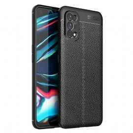 θηκη κινητου Realme 7 Pro Δερμάτινο Εφέ Litchi Διπλής Γραμμής