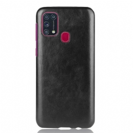 θηκη κινητου Samsung Galaxy M31 Performance Litchi Leather Effect