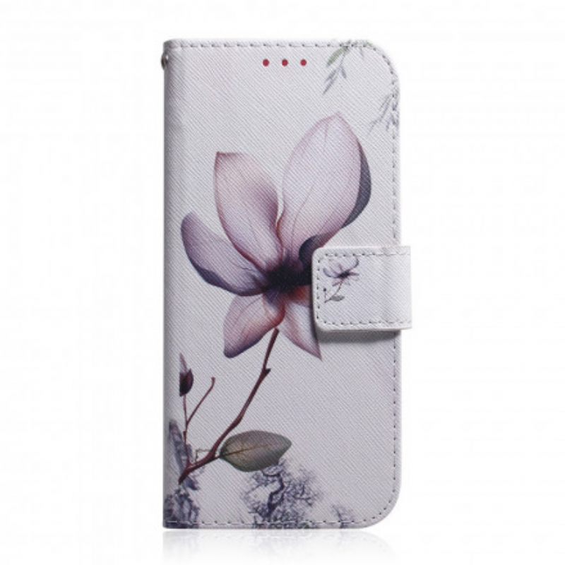 Κάλυμμα Motorola Edge 20 Dusty Pink Flower