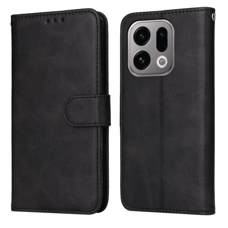 Δερματινη Θηκη Oppo Find X9 5g Απλό Σιλικόνης