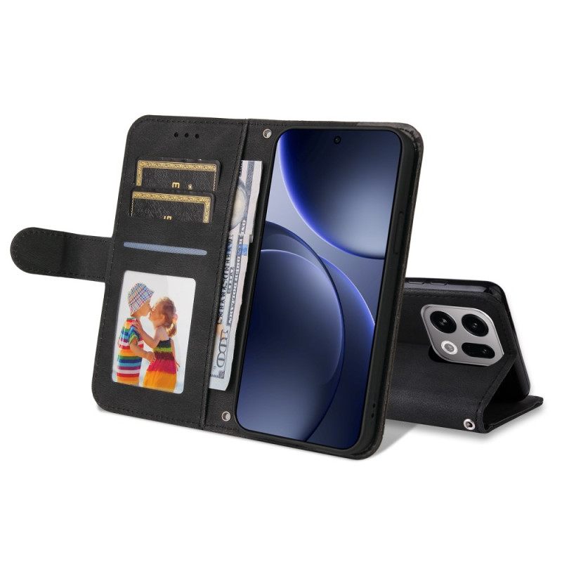 Δερματινη Θηκη Oppo Find X9 5g Διακοσμητικό Πριτσίνι