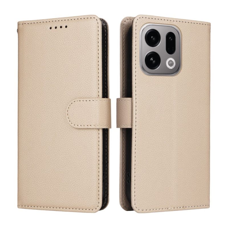 Δερματινη Θηκη Oppo Find X9 5g Προστασία Rfid