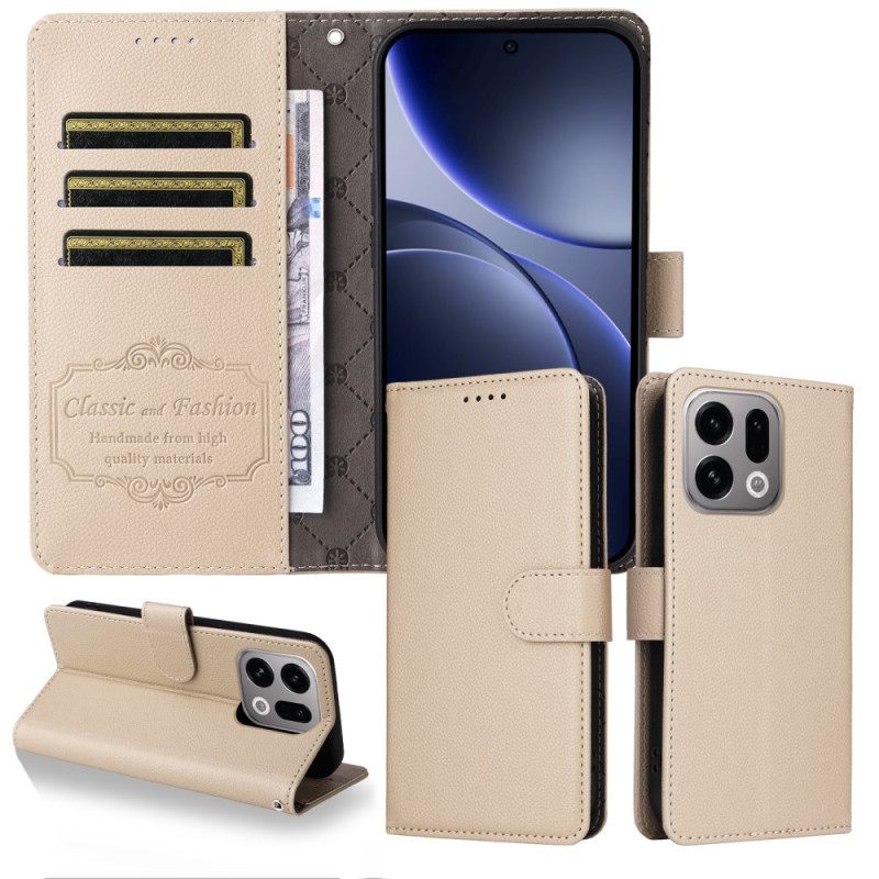 Δερματινη Θηκη Oppo Find X9 5g Προστασία Rfid