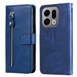 Δερματινη Θηκη Oppo Find X9 5g Τσέπη Με Φερμουάρ