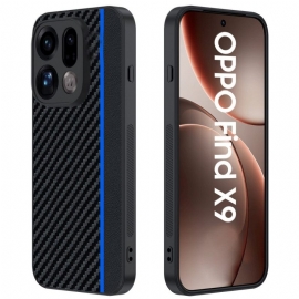 Κάλυμμα Oppo Find X9 5g Υφή Από Ίνες Άνθρακα